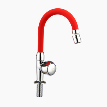 ROBINET LAVABO ROUGE FLAMANT